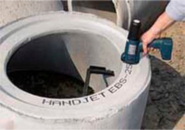 Curved Stenciling Industrial Product Identification