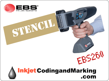 EBS260 Stencil Machine Handjet