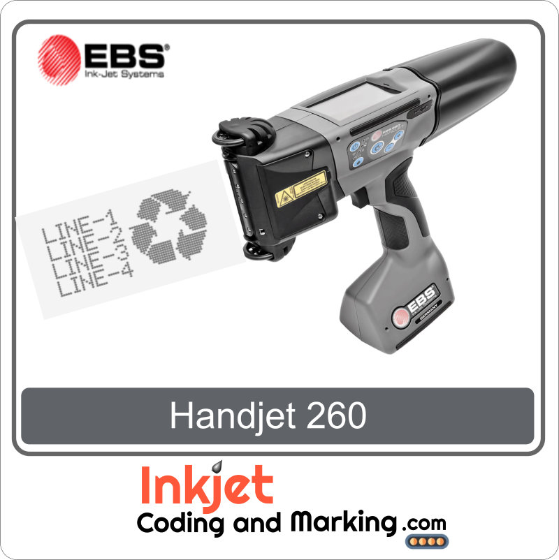 EBS 260 Handjet Portable Printer