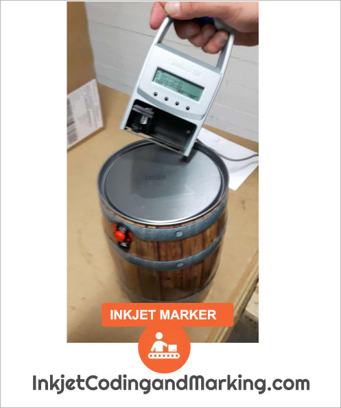 Inkjet Marker Date Code on Product