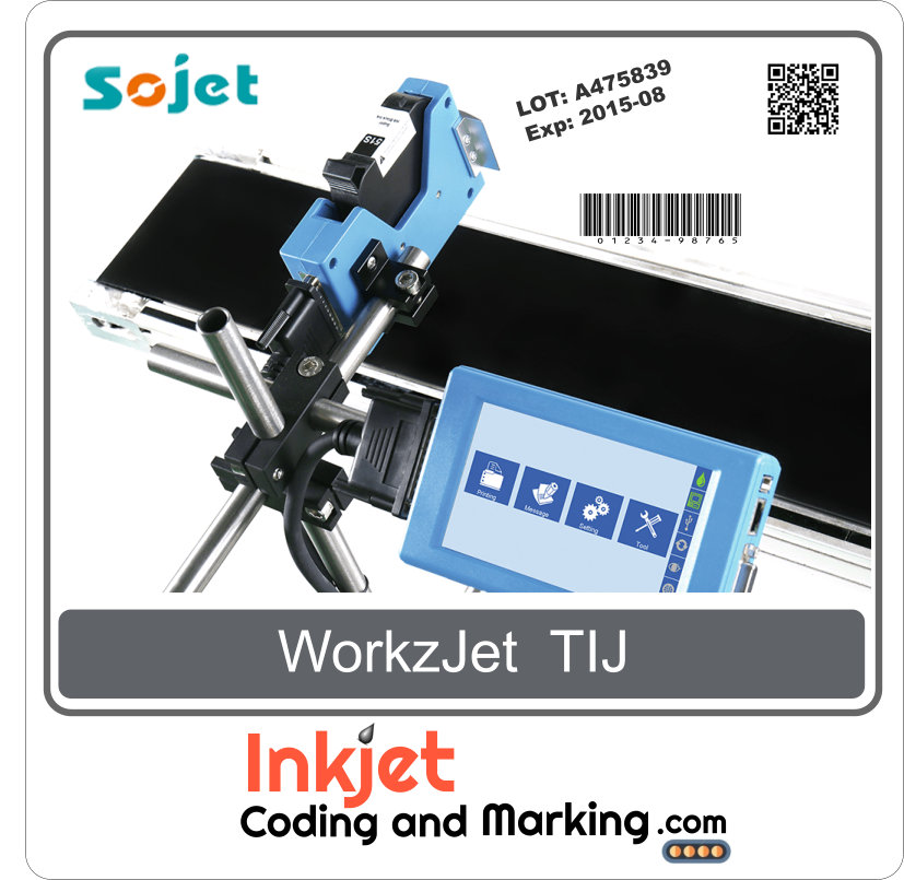 Inkjet Coder WorkzJet TIJ
