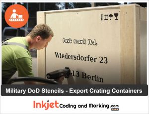 Military Cargo Crates Wooden - Transport Containers - mil std 129