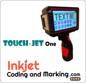 TouchJet One - Handheld Inkjet Printer