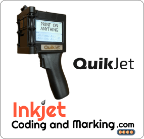QuikJet Handheld Inkjet Printer