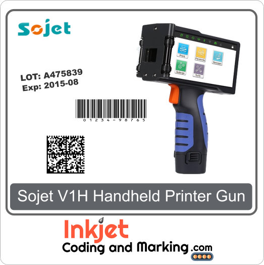 Sojet V1H Handheld Ink Printer Gun