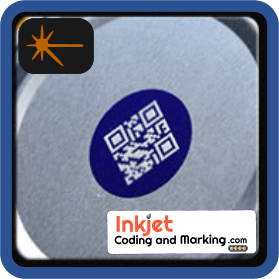 Laser Engraved QRCode Metal Tags Variable Data