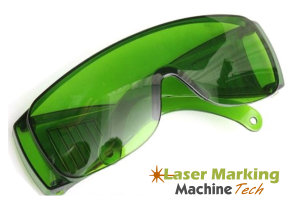 Laser Safety Glasses to be worn by operators of Laser Marking Machines and Laser Engraving Equipment